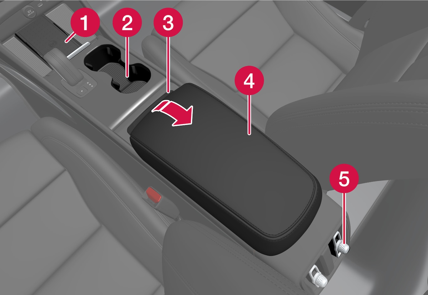 P6-2122-XC40BEV-Tunnel console