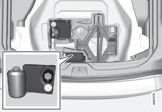 P3-1546-XC60 - Temporary mobility kit in new foam box