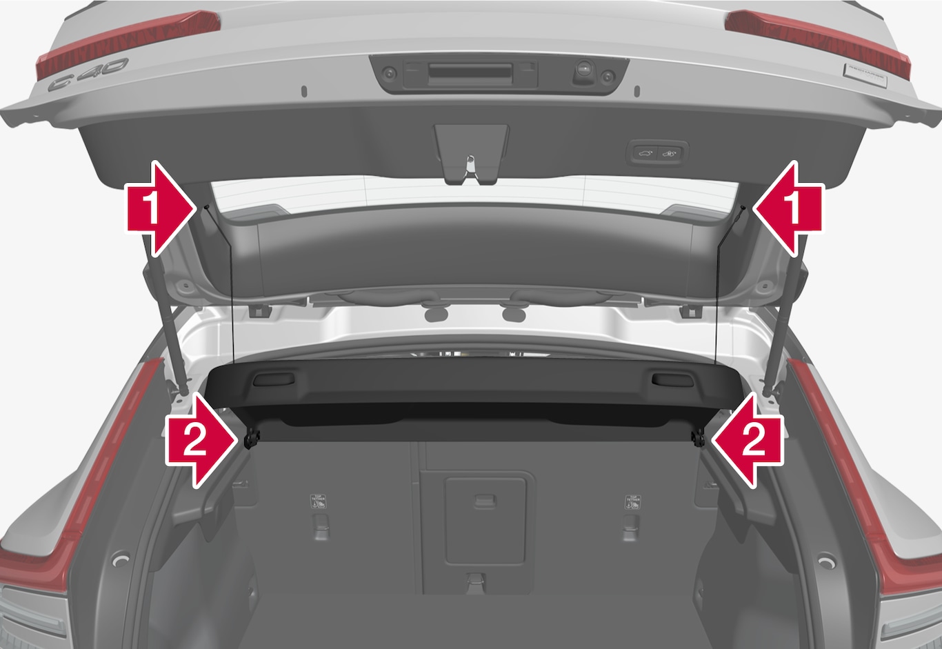 P6-2139-C40BEV-Parcel shelf removal