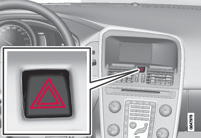 P3-1320-XC60 Hazard warning flasher