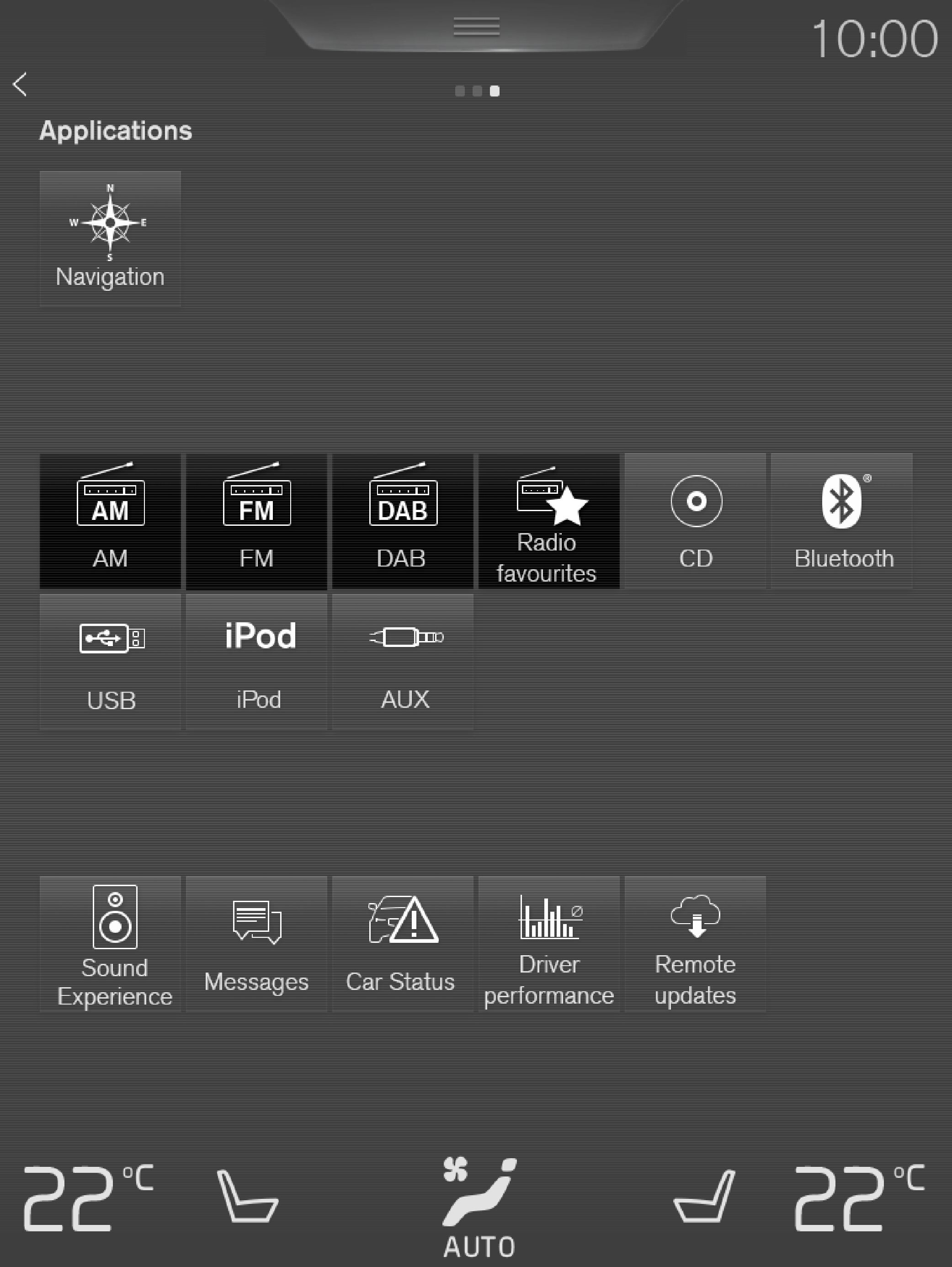 P5–1519–App pane-radio apps (AM, FM, DAB, Radio favorites)