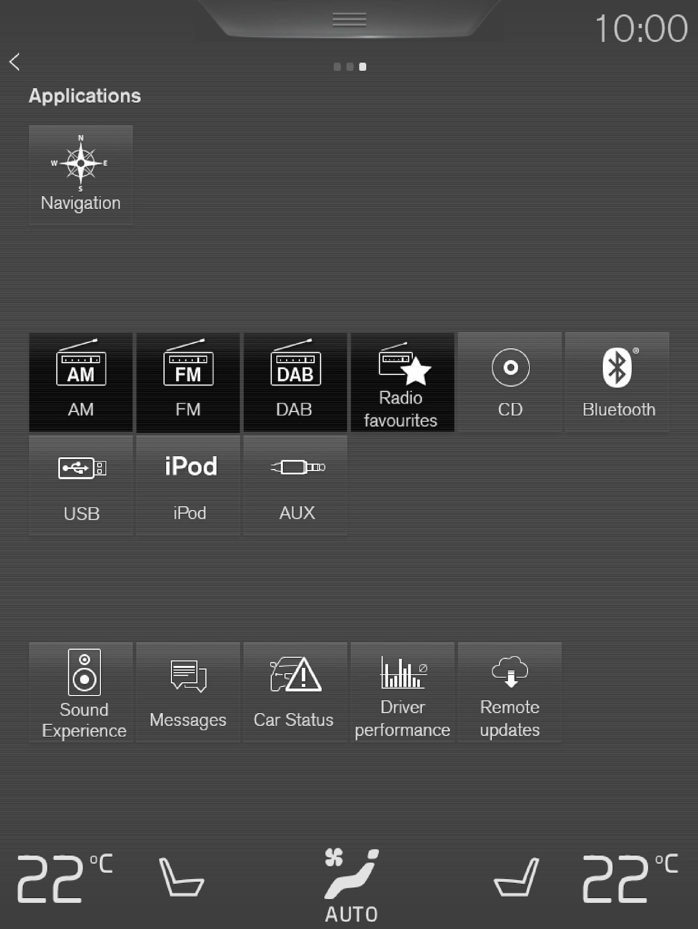 P5–1519–App pane-radio apps (AM, FM, DAB, Radio favorites)
