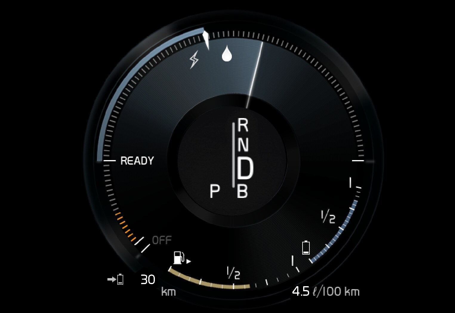 P5-1717-ALL hybrid-Hybrid meter engine running change values