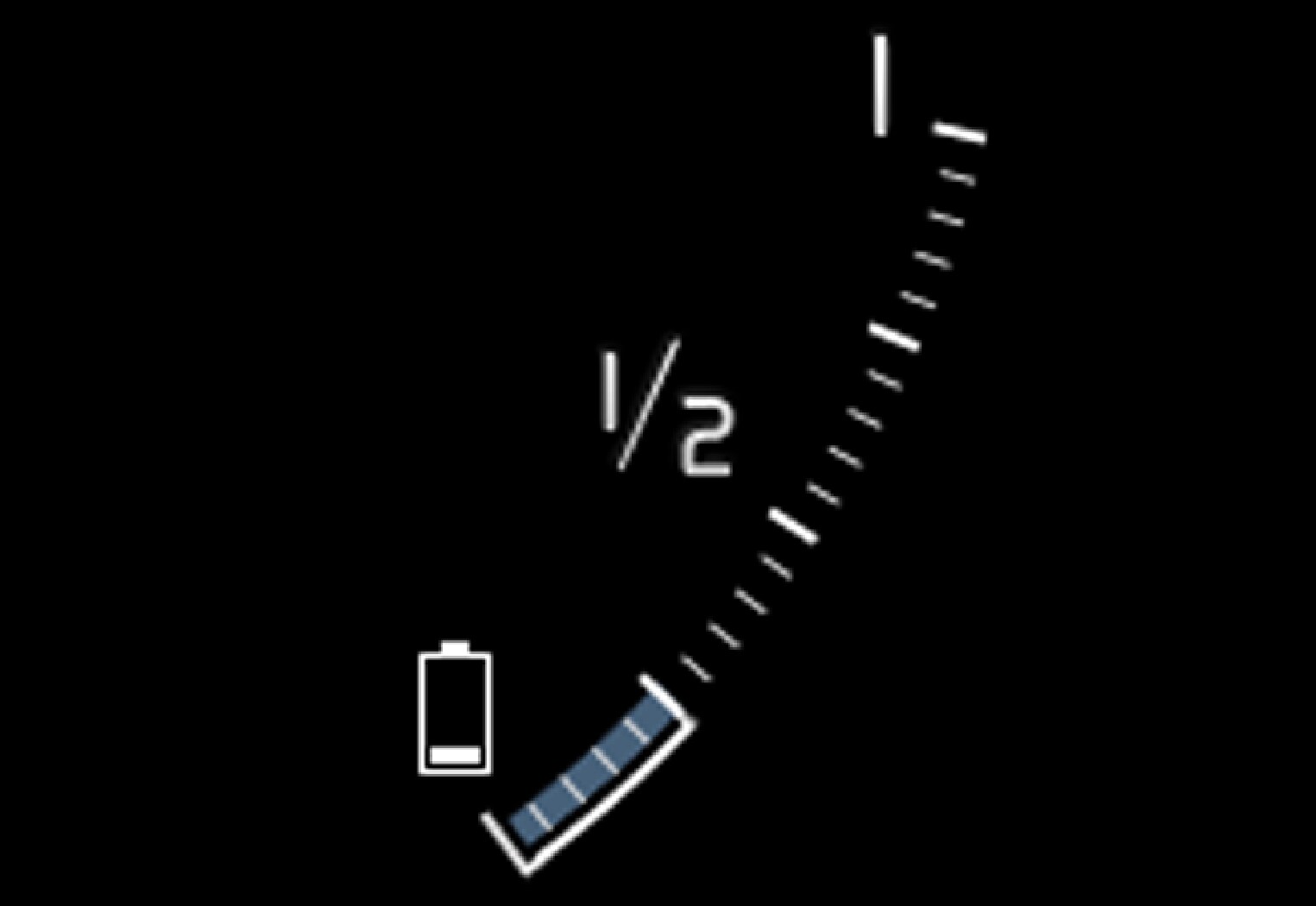 P5-15w26- State of Charging in the driver display