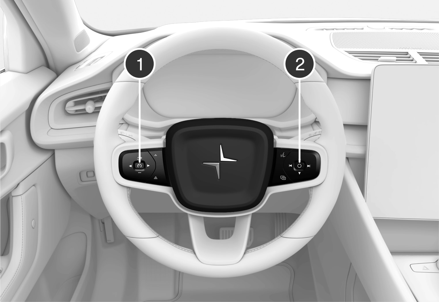 PS-2007-Steering wheel with numbering