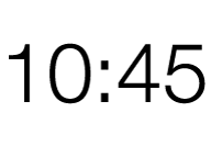 PS2-2007–Symbol in status bar-Clock