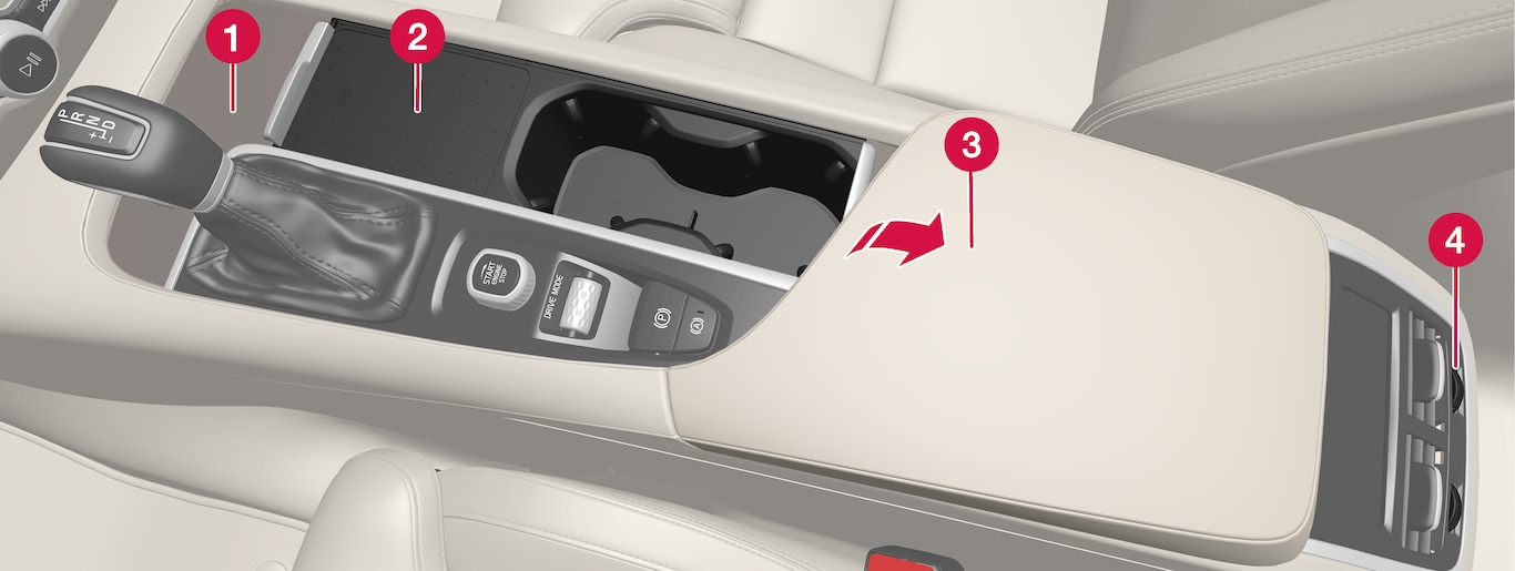 P5-2017-S/V60-Tunnel console
