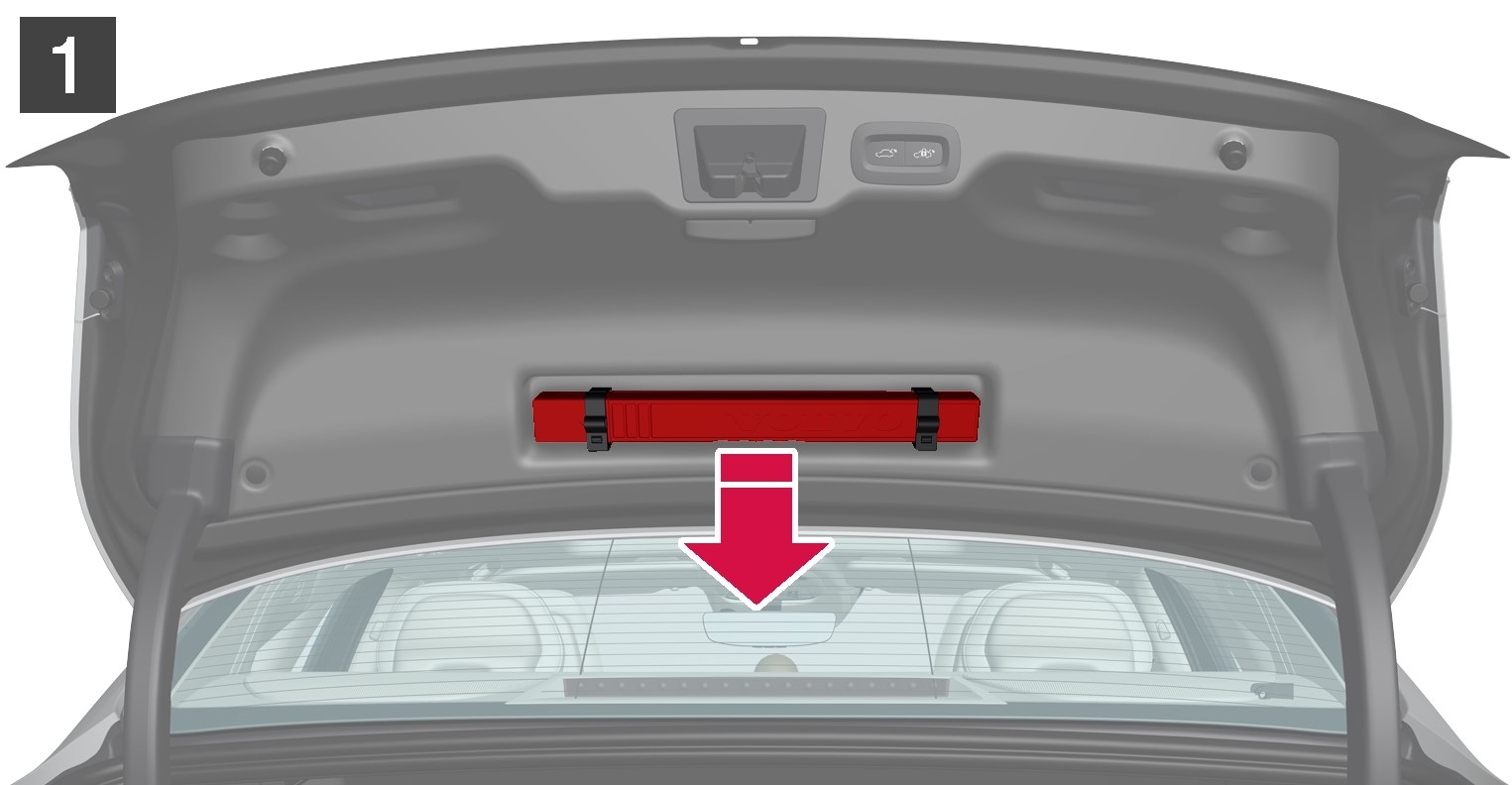 P5-1617-S90-warning triangel storage step 1