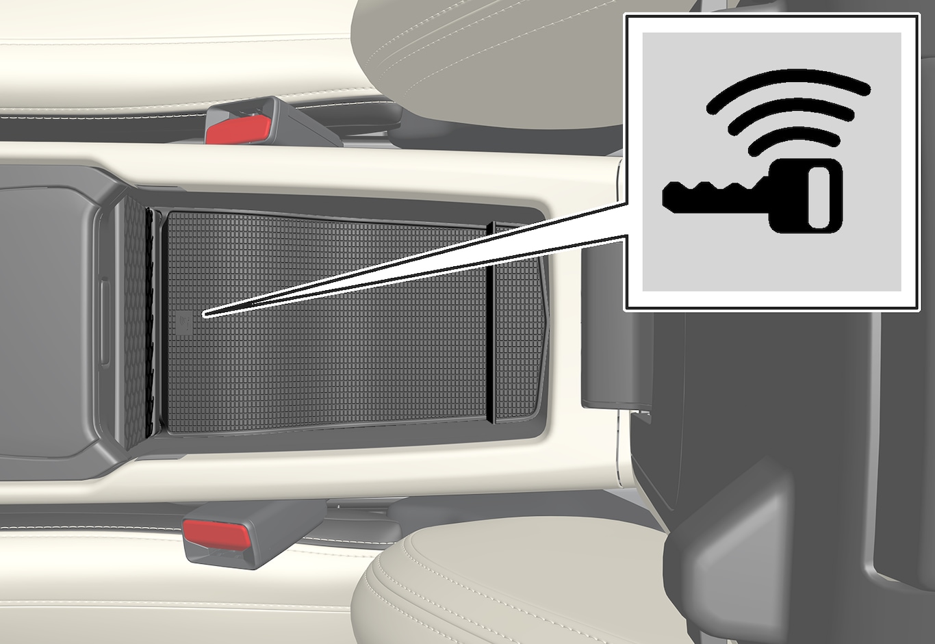P6-1746-XC40-Storing key/backup reader