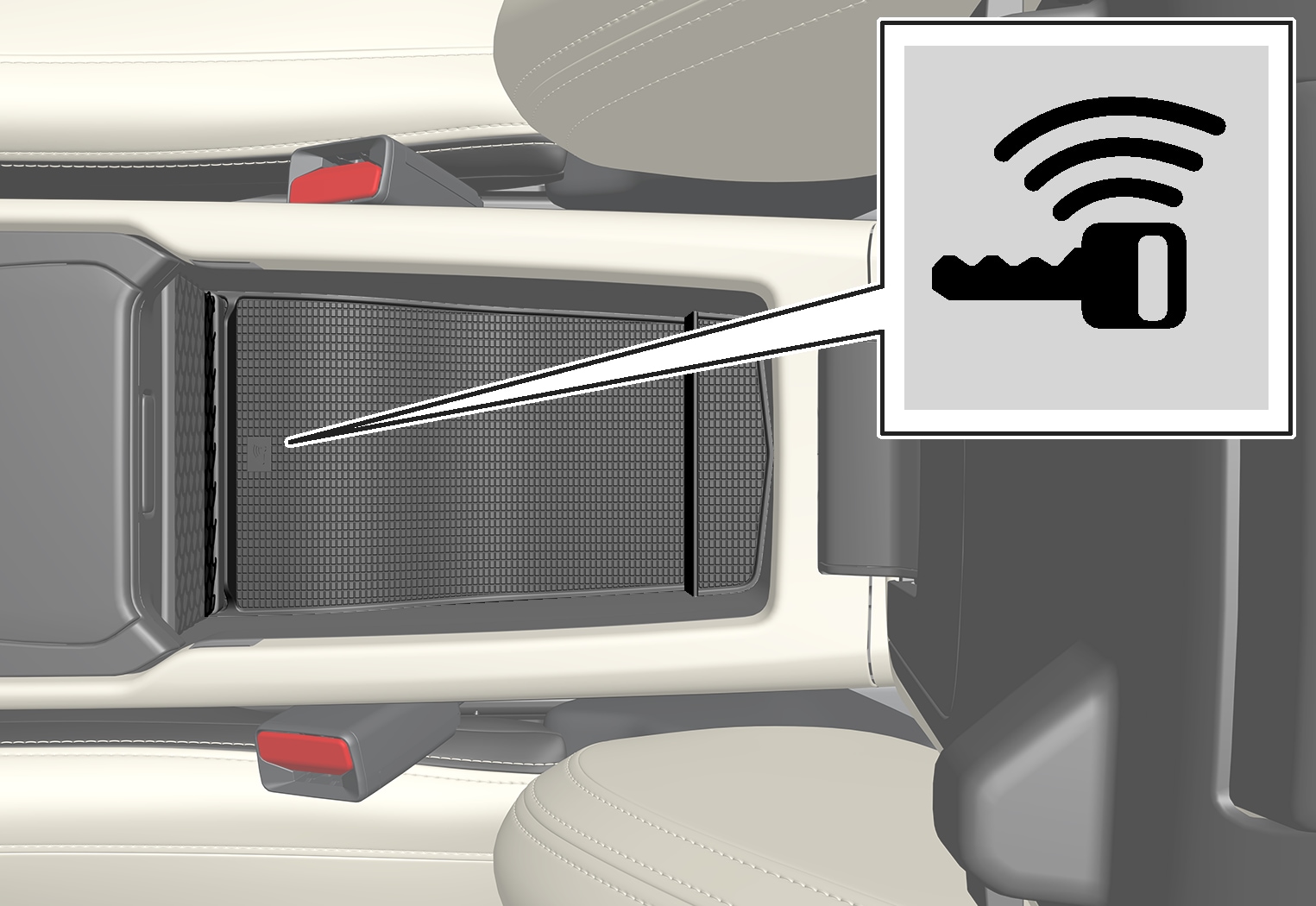 P6-1746-XC40-Storing key/backup reader