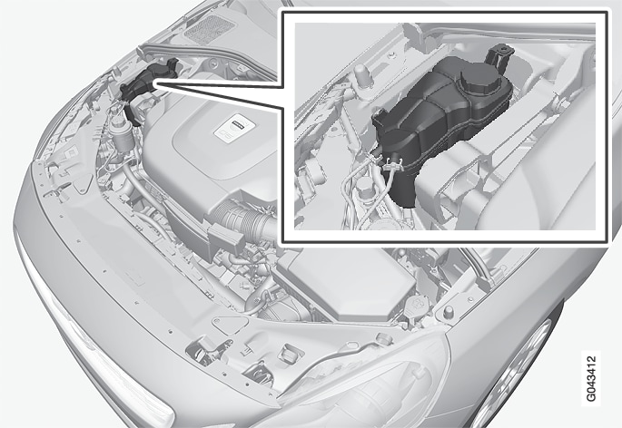 P3-1020-S60/V60-Engine coolant refill