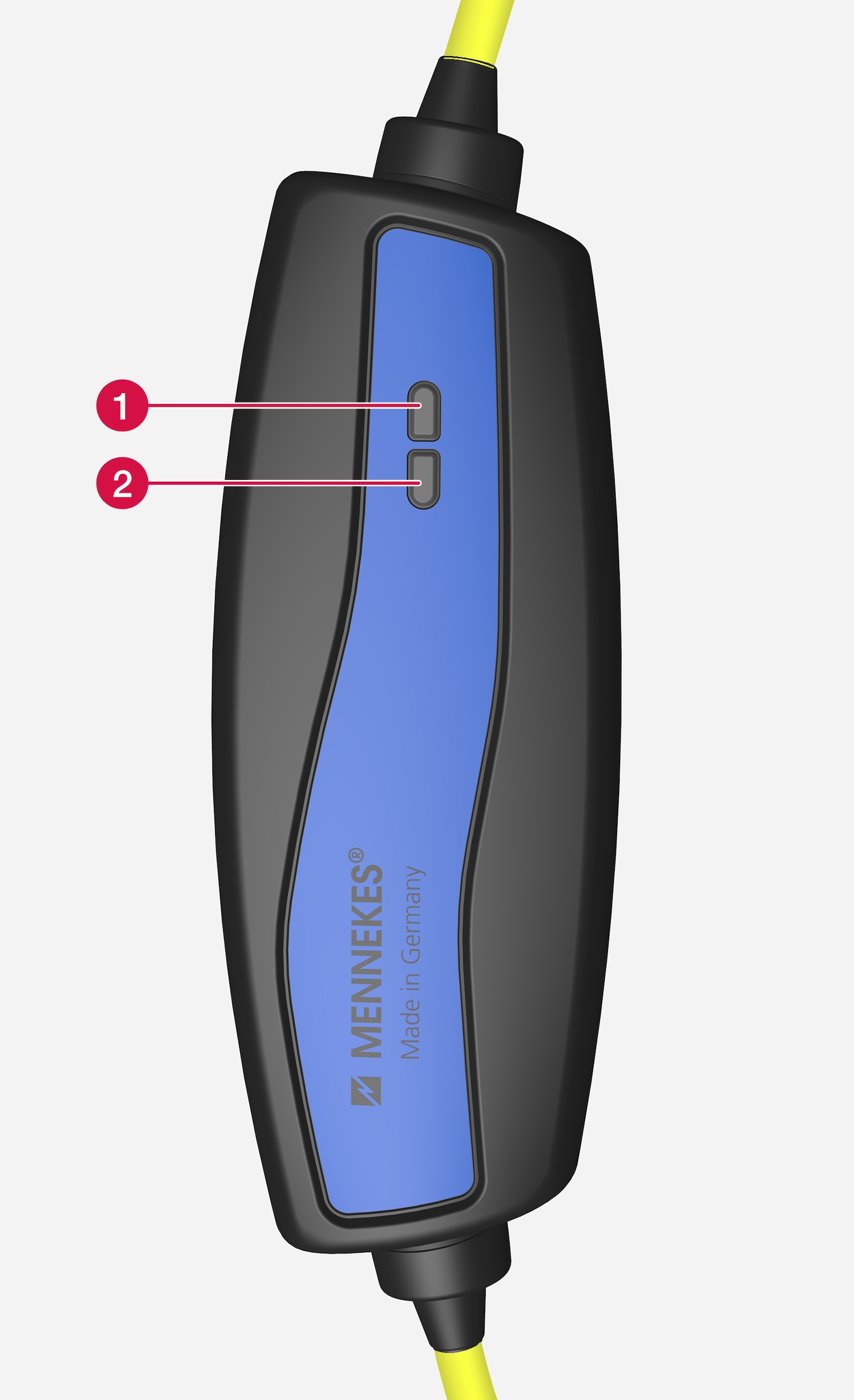 XC90 Twin Engine Charging status in the charging cable s control