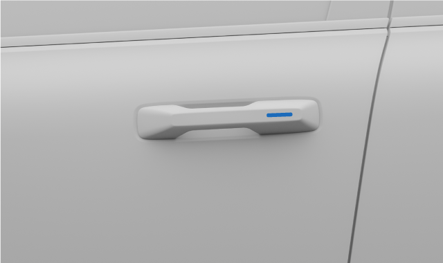 Door locking touch point