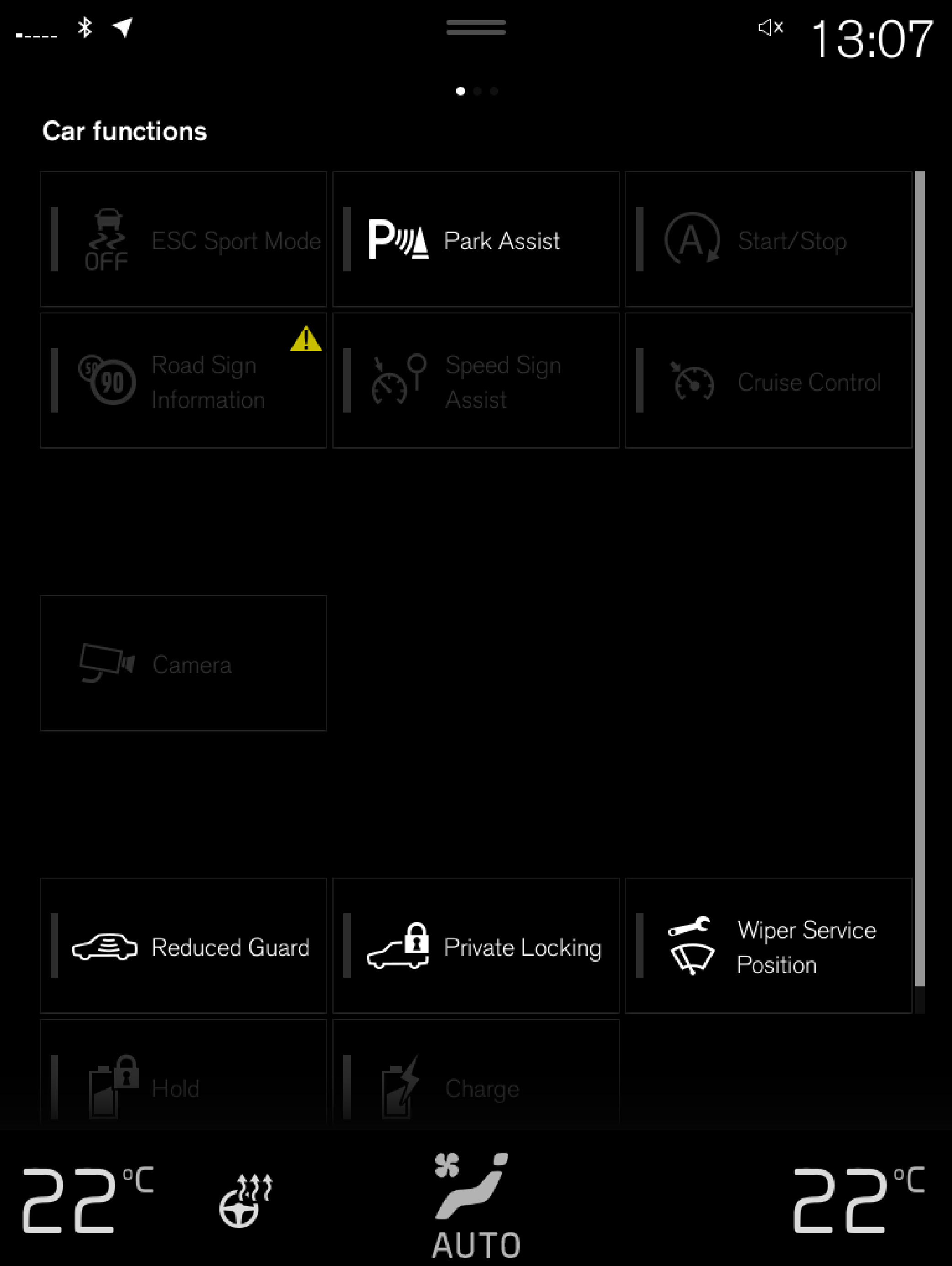 PS-1926-Car functions pane