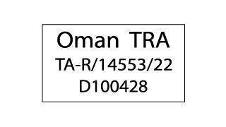 Certificeringslogo for Oman