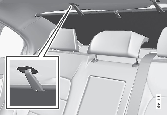 P3-1020-S80 Sun blind rear window