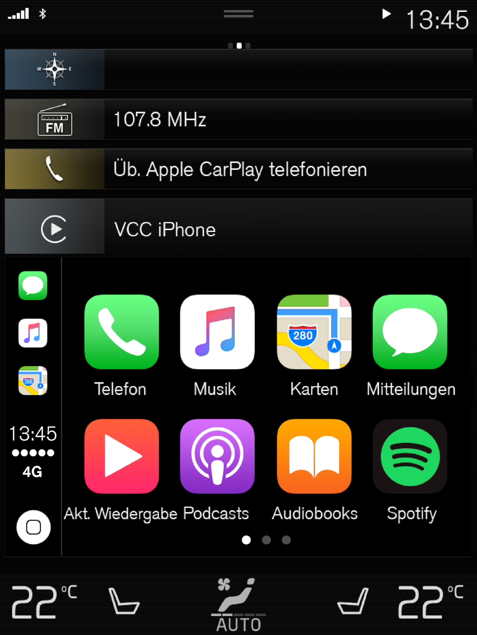 15w49 - Support site - Apple CarPlay apps view - DEU