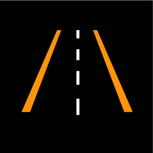 P6-1846-Lane Keeping Aid symbol orange