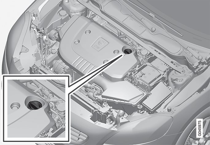 P4-1220- Y55X-Engine with electric oil level sensor