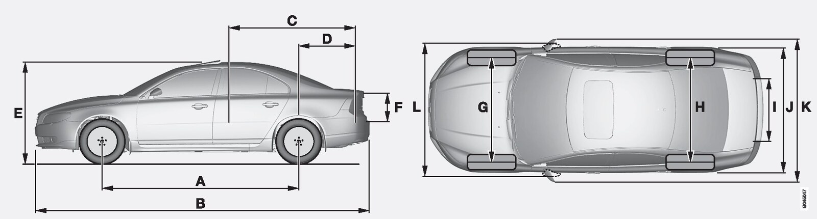 P3-1046-S80-Overview with measurements