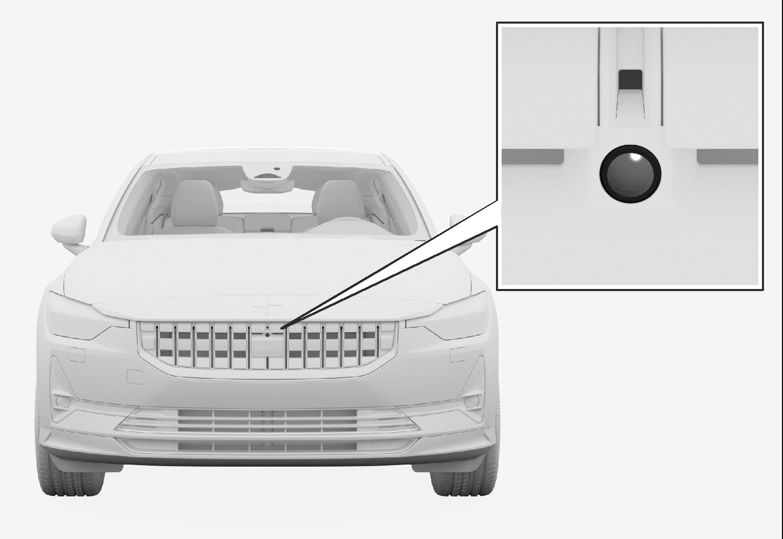 PS2-2007-Park Assist Camera placement front