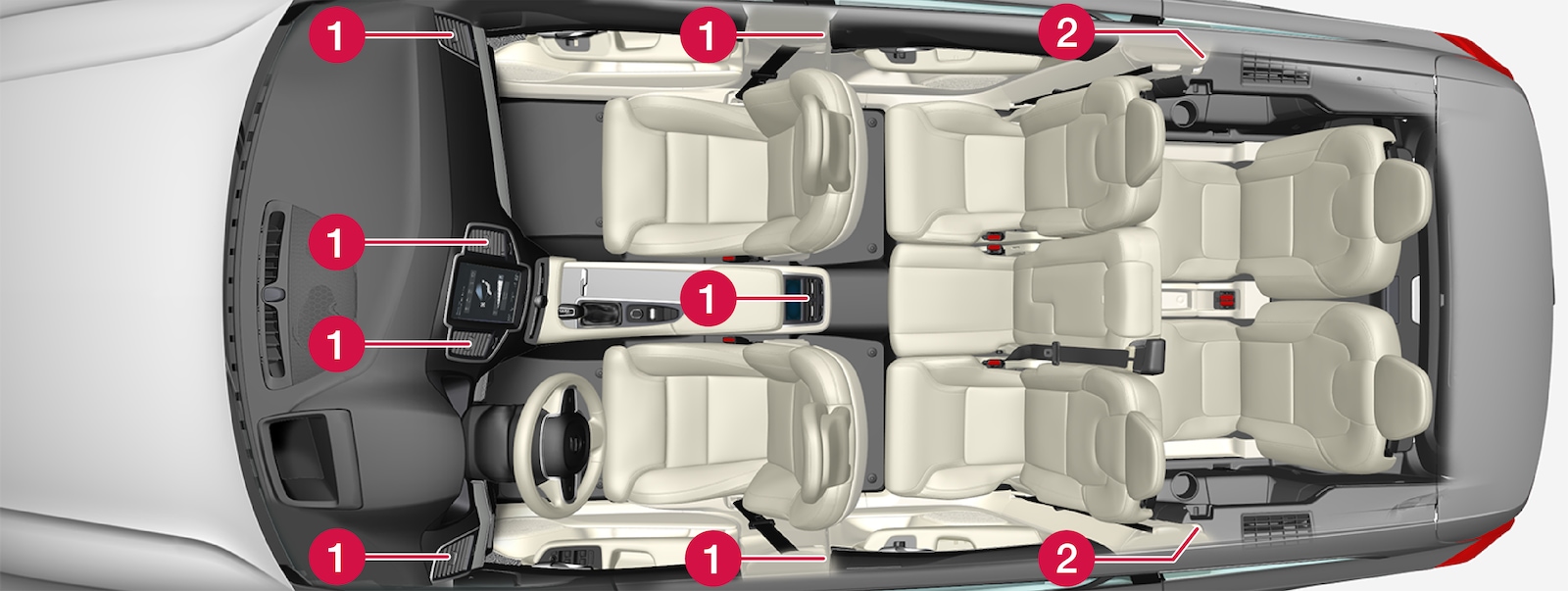 P5-1646-XC90H–Climate–Air vents regulation overview
