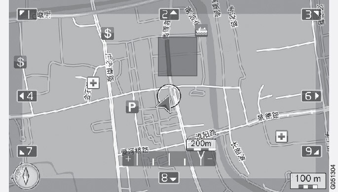 P3-1420-NAV-CHN Meny Inställningar Resväg Undvik område-4