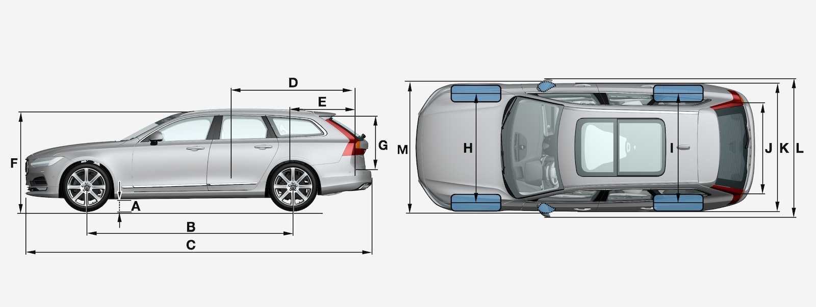 V90 Dimensions Volvo Support LB