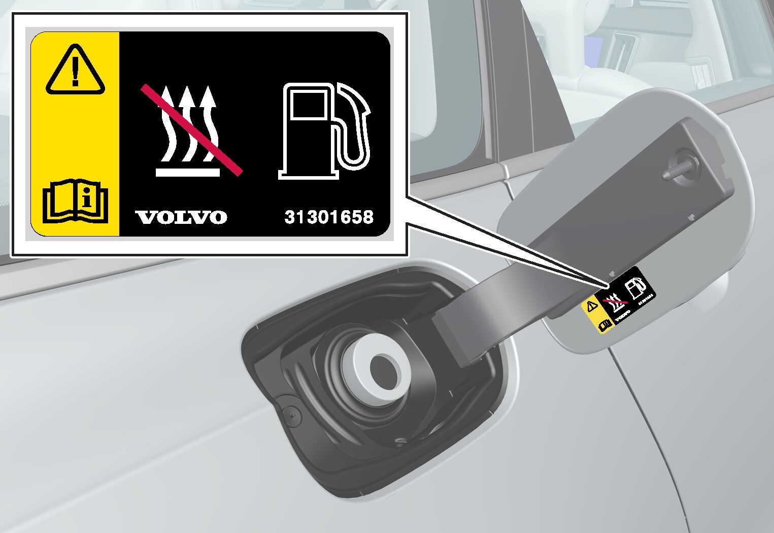 P5-1617-V90-fuel lid sticker
