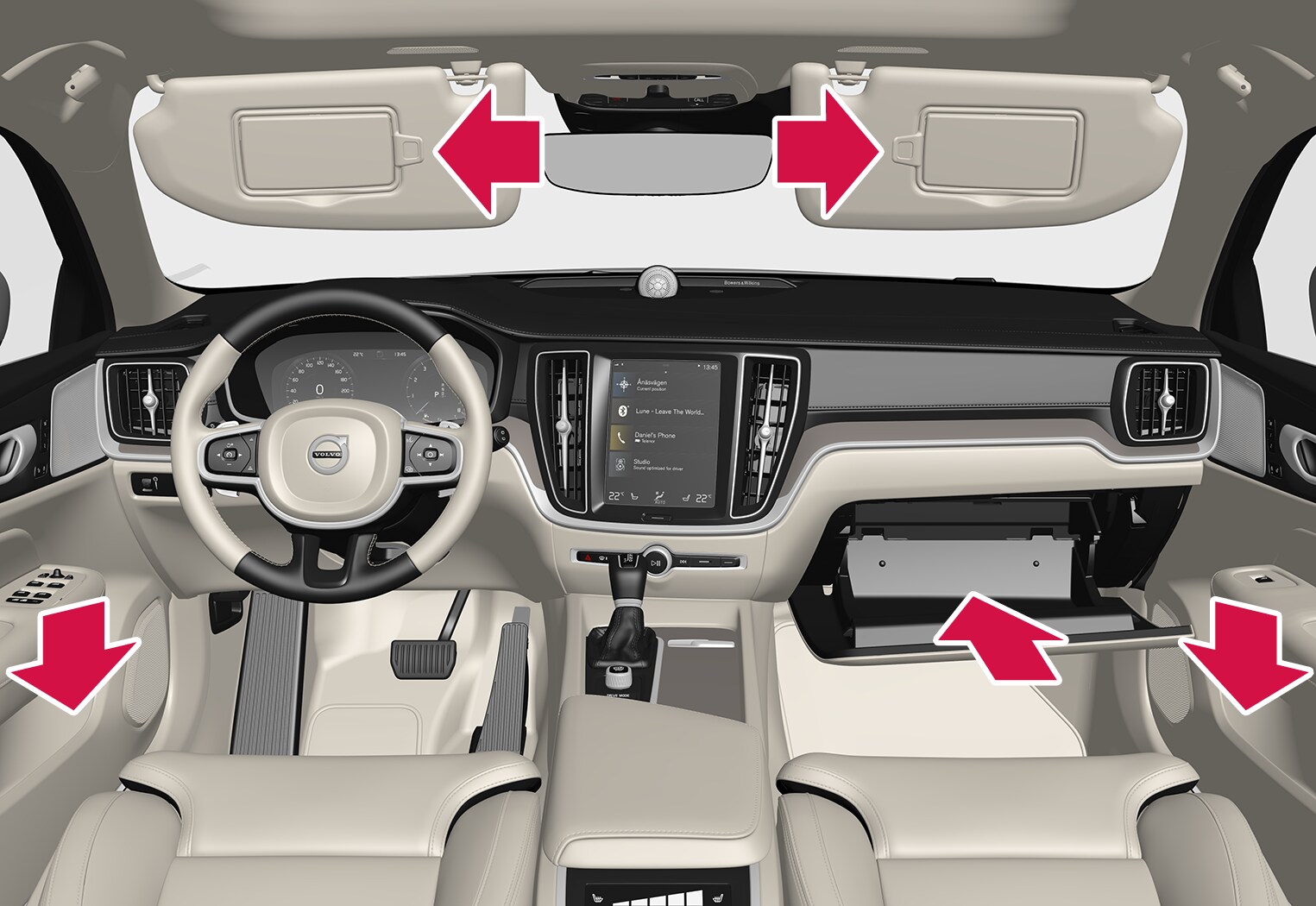 P5-1817-S/V60-Interior storage, front seat