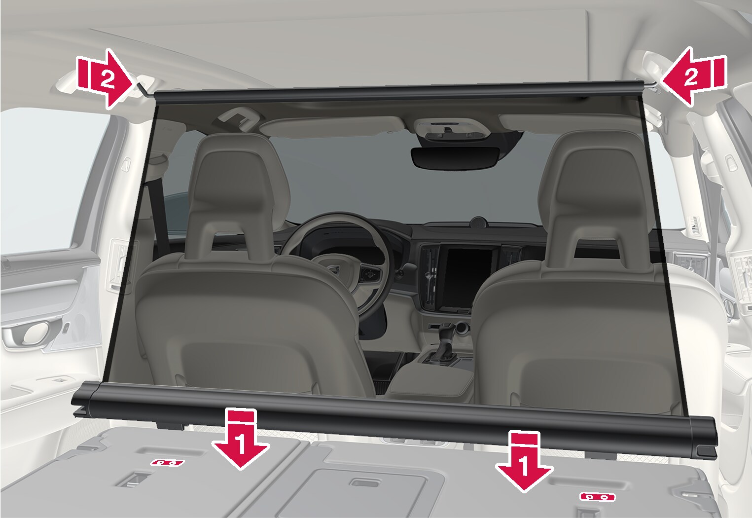 P5-1617-V90-load net installing front position