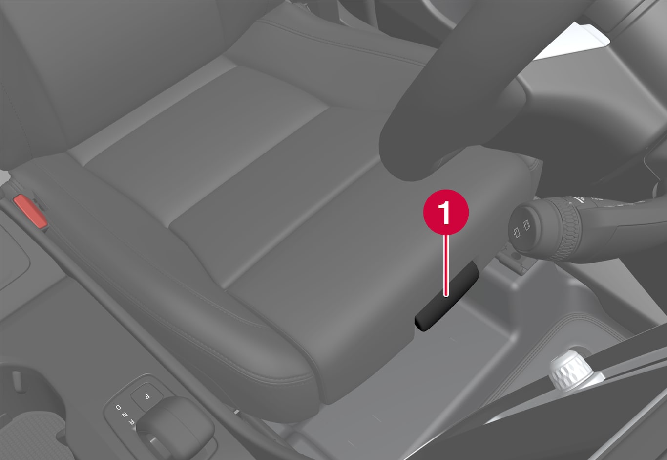 P6-2139-C40BEV-handle for adjusting thigh support