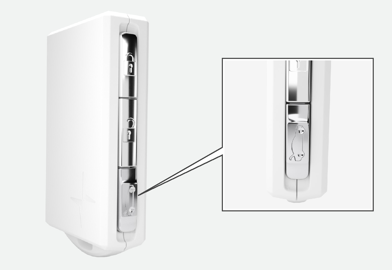 PS-1926-Unlock/open tailgate with remote key button