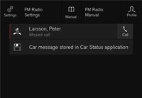 Message In Centre Display