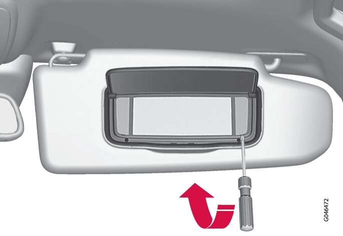 P3-1220-XC60 Lighting make-up mirror