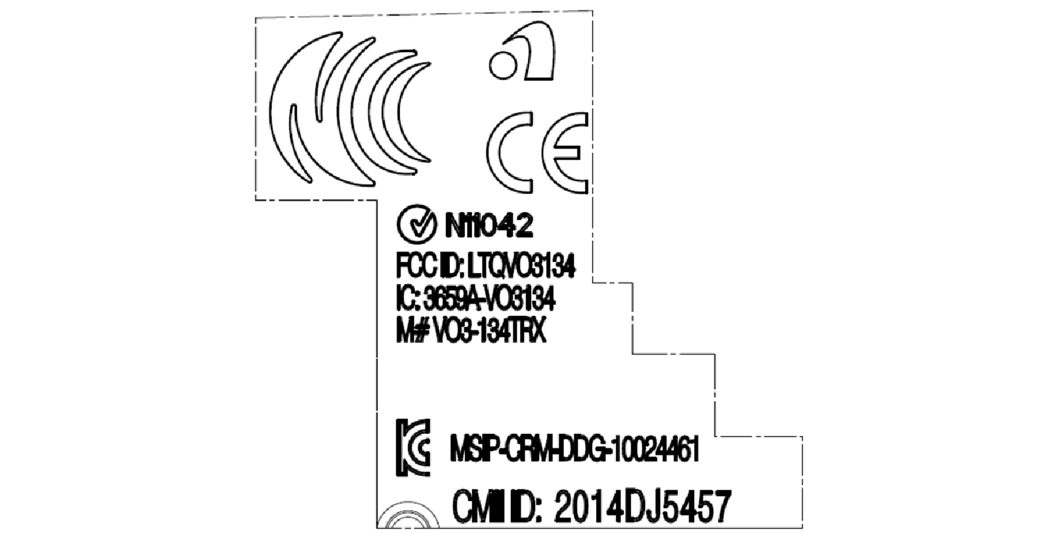 PS-1926-Central electronic module approval sign