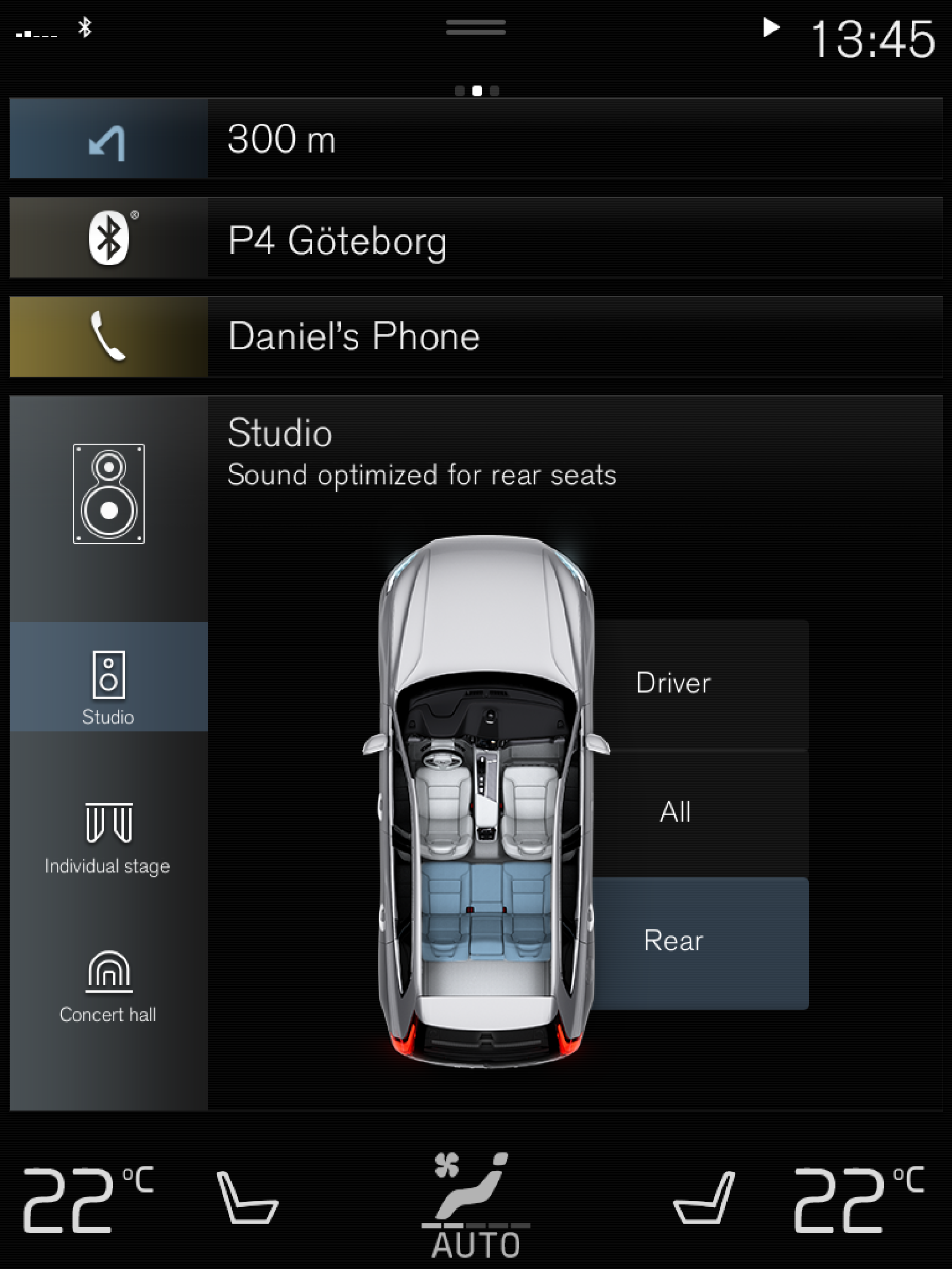 17w17 - P5 - Support site - Rear seat sound settings