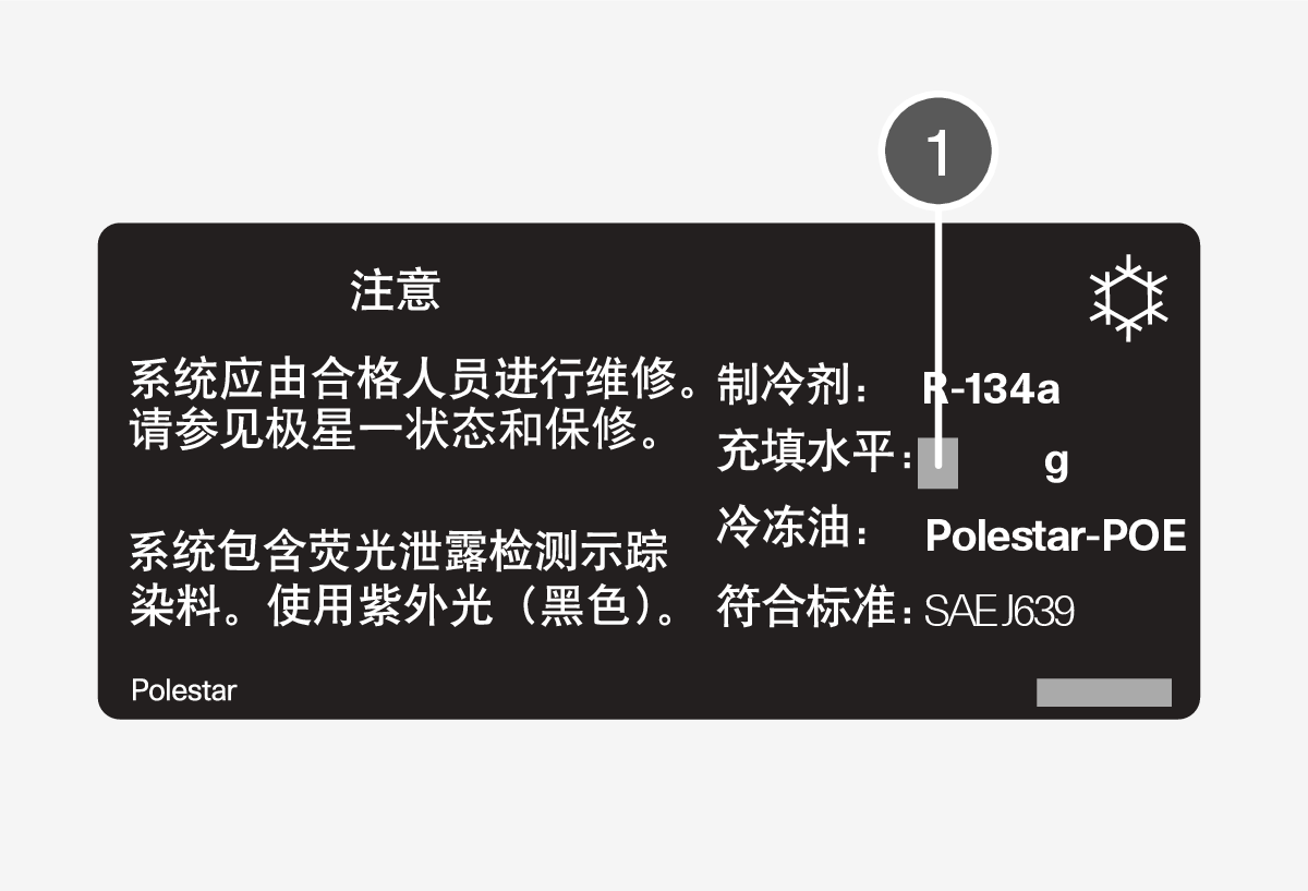 PS2-2007-Refrigerant weight R134a, China