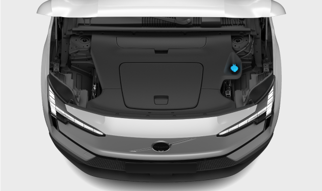 EX30 Refilling washer fluid | Volvo Support UK