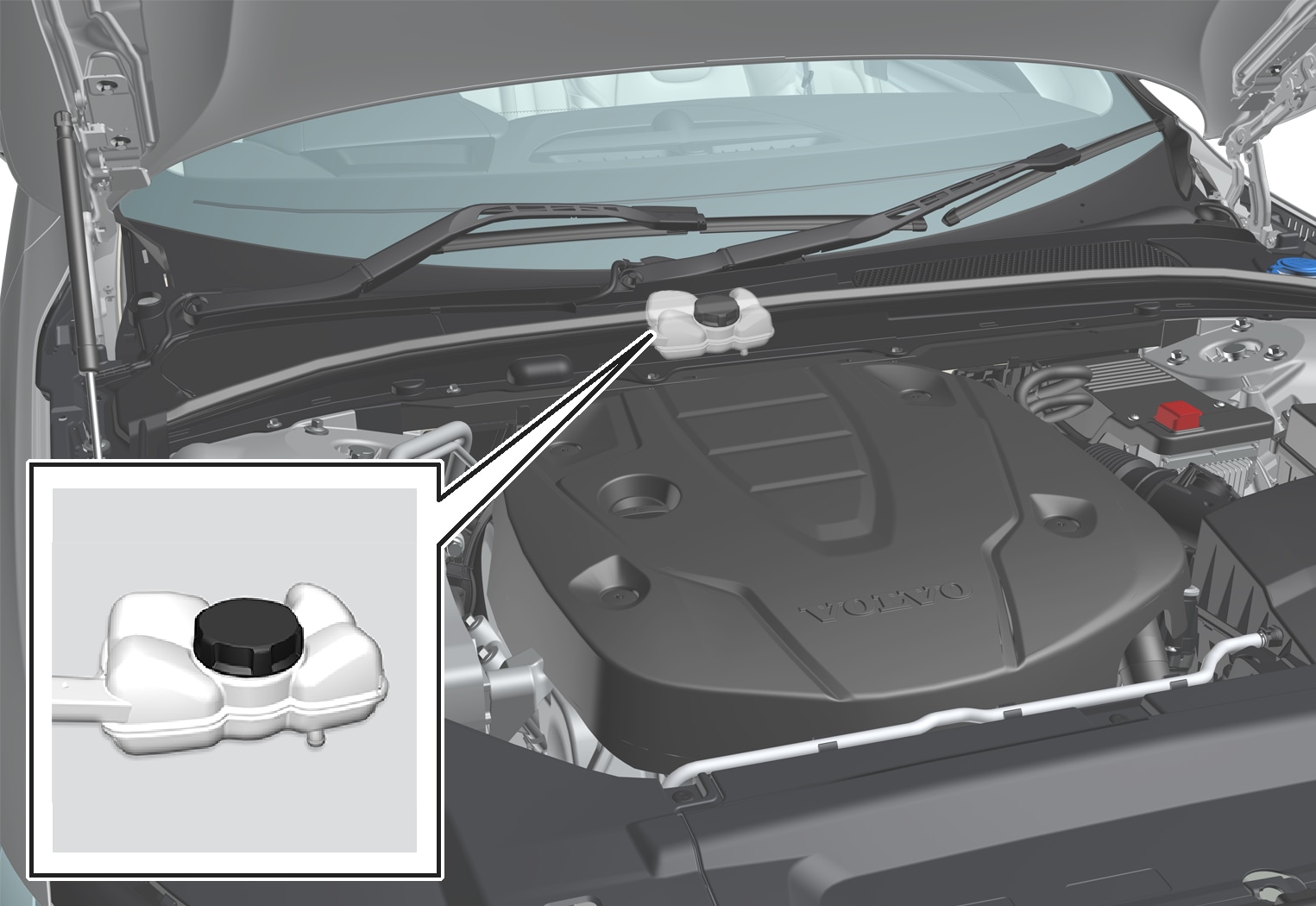 P5-1646-S90/V90 Prio B Hybrid Hybrid battery coolant refill