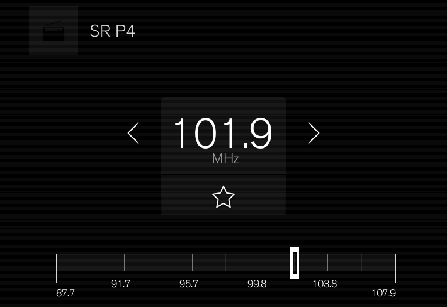 P5-1717-Radio manual tuning