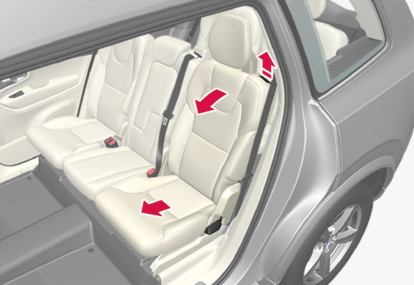 P5-1507-2nd seat row-Easy ingress/egress from third row