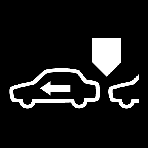 PS-1926-Rear Collision Warning symbol