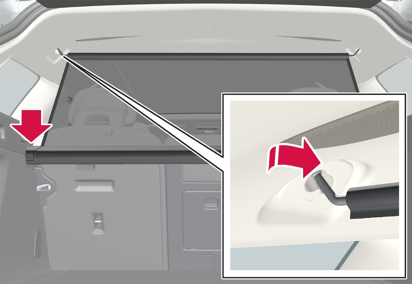 P5-1617-V90-load net installing rear position
