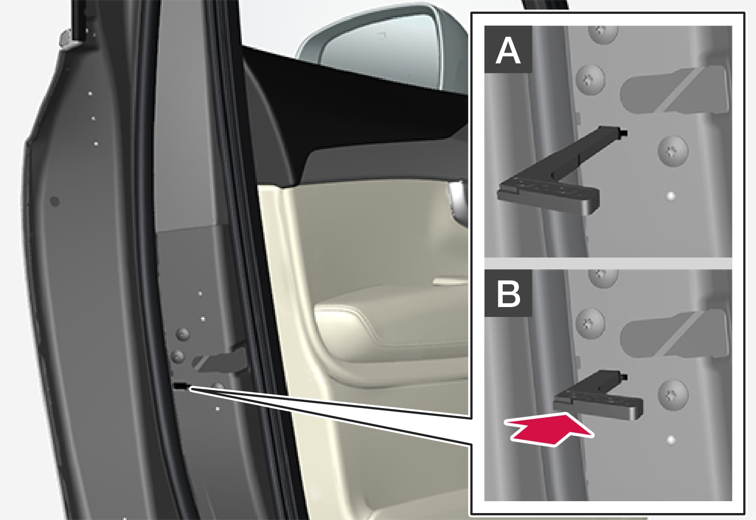 P5-1507-XC90- Manual locking