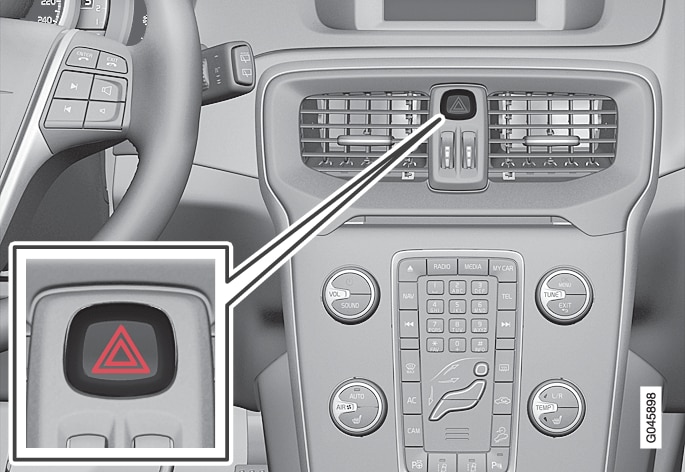 P4-1220-Y55X Hazard warning flashers