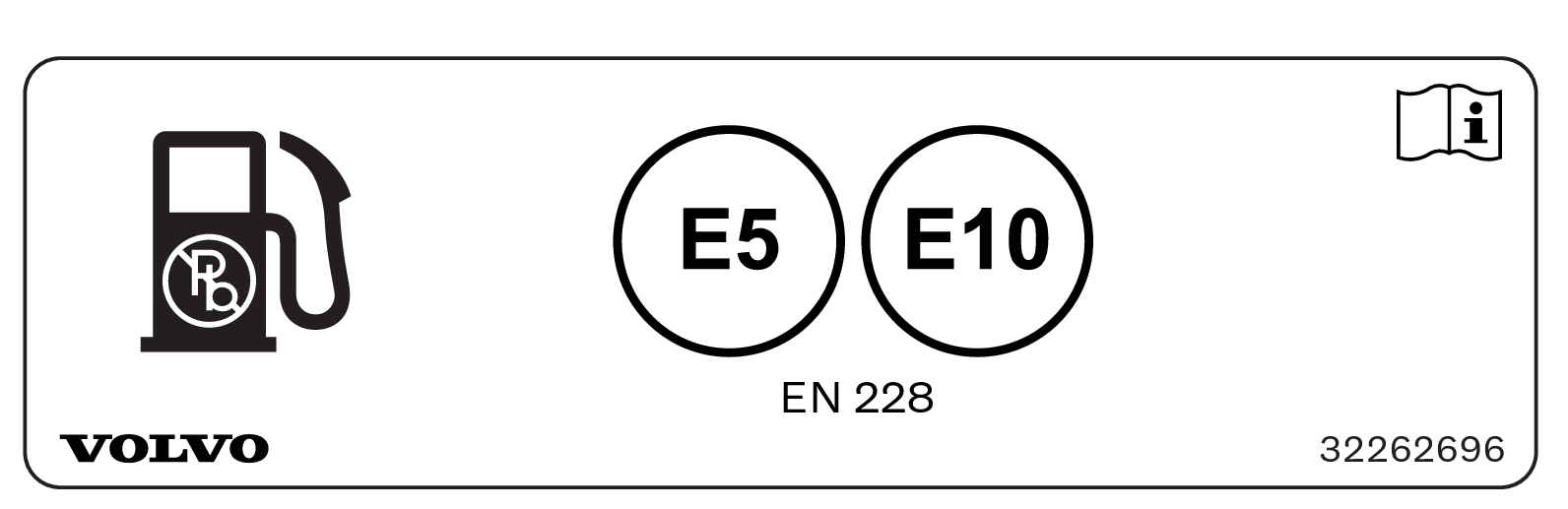 SuSi - 19w11 - Fuel label - Decal-etanol-petrol