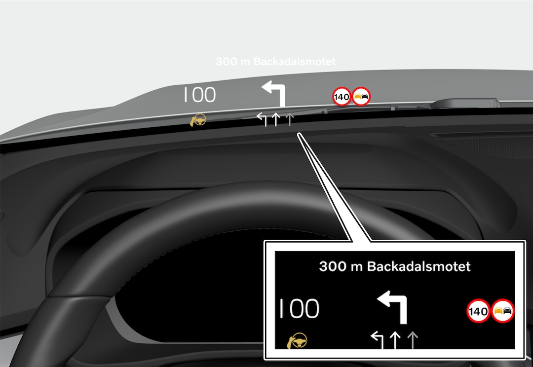 XC90 Headup display Volvo Support ENCA