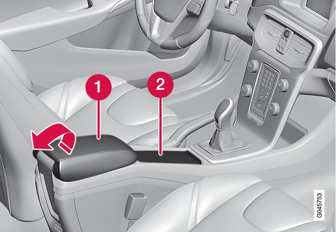 P4-1220-Y55X- Storage in center console