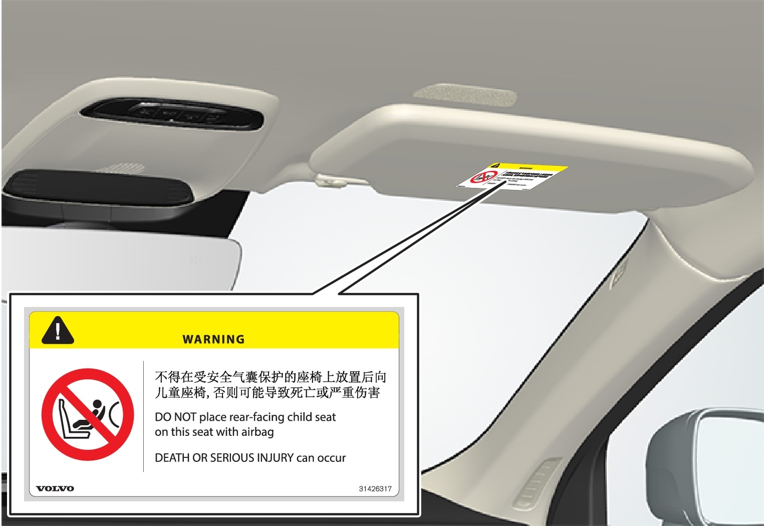 P5-1507–Safety–Airbag decal placement China 1